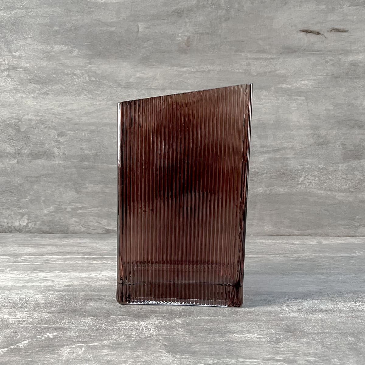 Carmen Plum Glass Vase