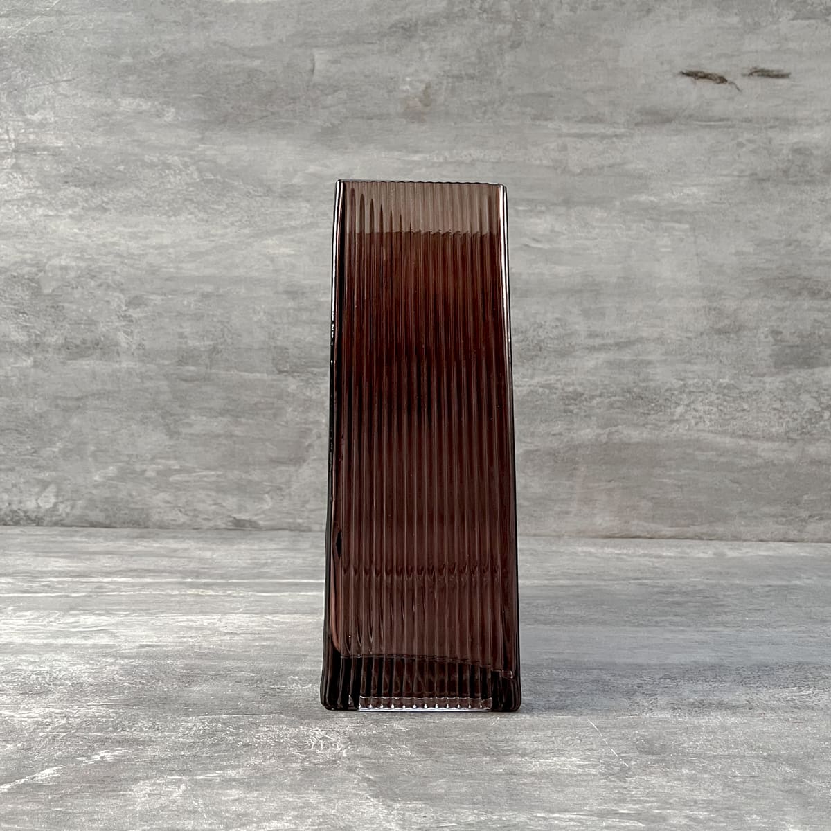 Carmen Plum Glass Vase