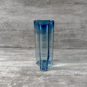 Sorento Blue Glass Vase - Home Artisan