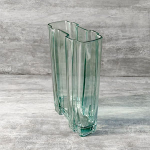 Cayden Sea Green Glass Vase