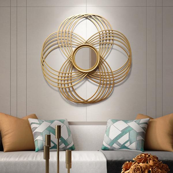 Stefano Clover Golden Mirror - Home Artisan