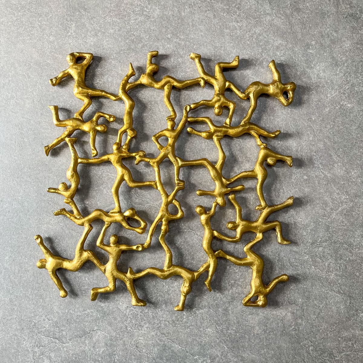 Zaha Wall of Men Wall Sculpture - Home Artisan