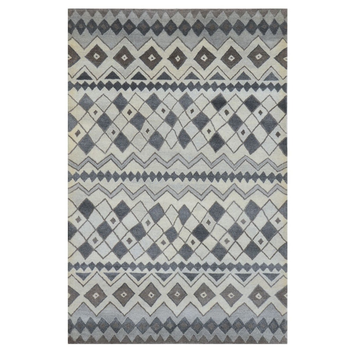 Viviane  Hand Tufted Wool Rug (5x8) By House of Rugs - Home Artisan
