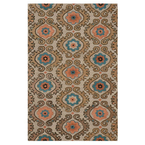 Torres Hand Tufted Wool Rug (5x8) By House of Rugs - Home Artisan