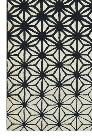 Deep illusion Hand Tufted Wool Rug (5x8) By House of Rugs