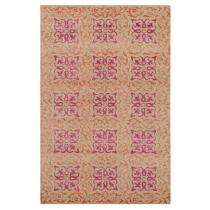 Joie Hand Tufted Wool & Viscose Rug (5x8) By House of Rugs - Home Artisan