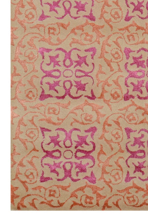 Joie Hand Tufted Wool & Viscose Rug (5x8) By House of Rugs