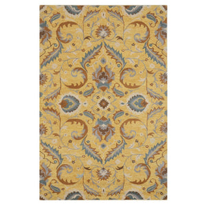 Mangolian Hand Tufted Wool Rug (5x8) By House of Rugs - Home Artisan