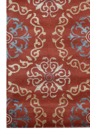 Sedona Hand Tufted Wool Rug (5x8) By House of Rugs