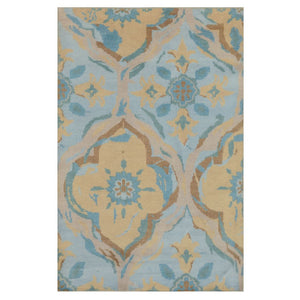 Omari Hand Knotted Wool Rug (5x8) By House of Rugs - Home Artisan
