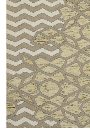 Saphir Hand Tufted Wool Rug (5x8) By House of Rugs