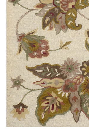 Phoenix  Hand Tufted Wool Rug (5x8) By House of Rugs