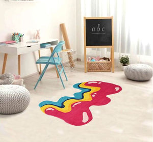 Abstract (Style 2) Rug  (4x4) By House of Rugs
