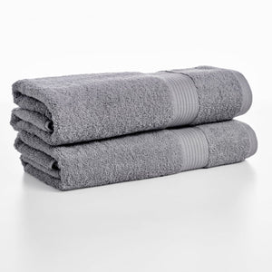 Horizon Towel Set (Light Grey) by Houmn