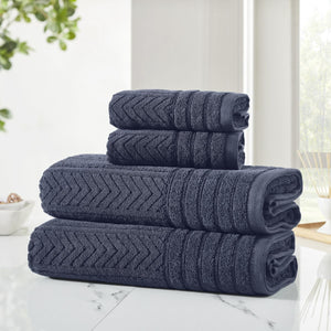 Placid Towel Set (Graphite) by Houmn