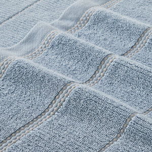 Symmetry Towel Set (Sterling Blue) - Home Artisan