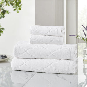 Form Towel Set (Blanc de Blanc) by Houmn