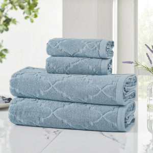 Form Towel Set (Sterling Blue) - Home Artisan