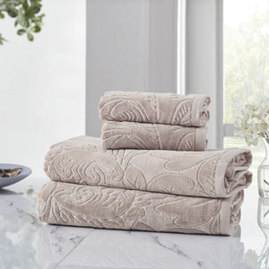 Accent Towel Set (Toasted Almond) by Houmn