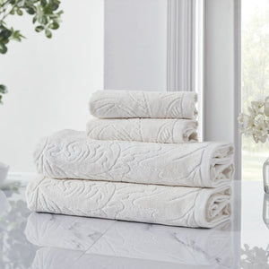 Accent Towel Set (Egret) by Houmn