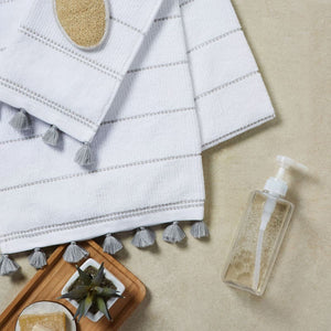 Olivia White Towel - Home Artisan