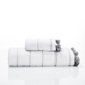 Olivia White Towel - Home Artisan