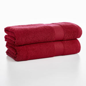 Horizon Towel Set (Red) - Home Artisan