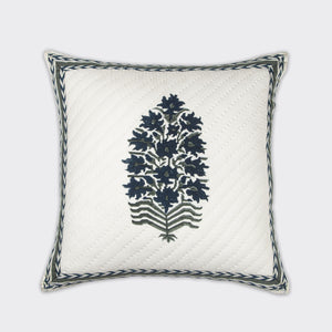 Glimpse Block Printed Cushion Cover by Houmn