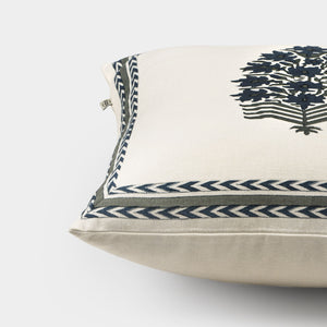 Areca Block Printed Cushion Cover - Home Artisan