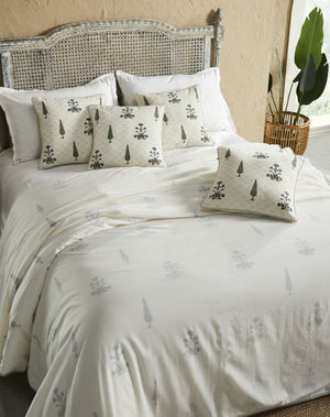 Motif Block Printed Dohar - Home Artisan