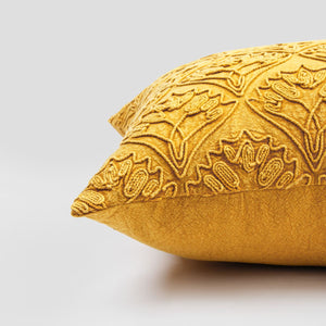 Ocher Cushion Cover by Houmn