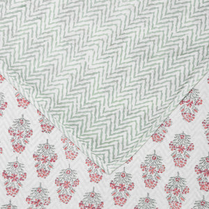 Aradhya Block Print Cotton Dohar by Houmn