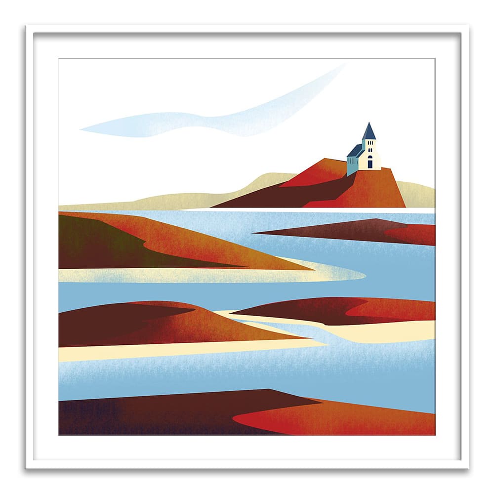 Illustrated Italian Landscape V - Home Artisan