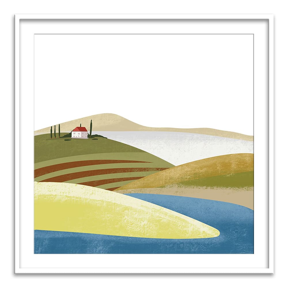 Illustrated Mediteranean I - Home Artisan