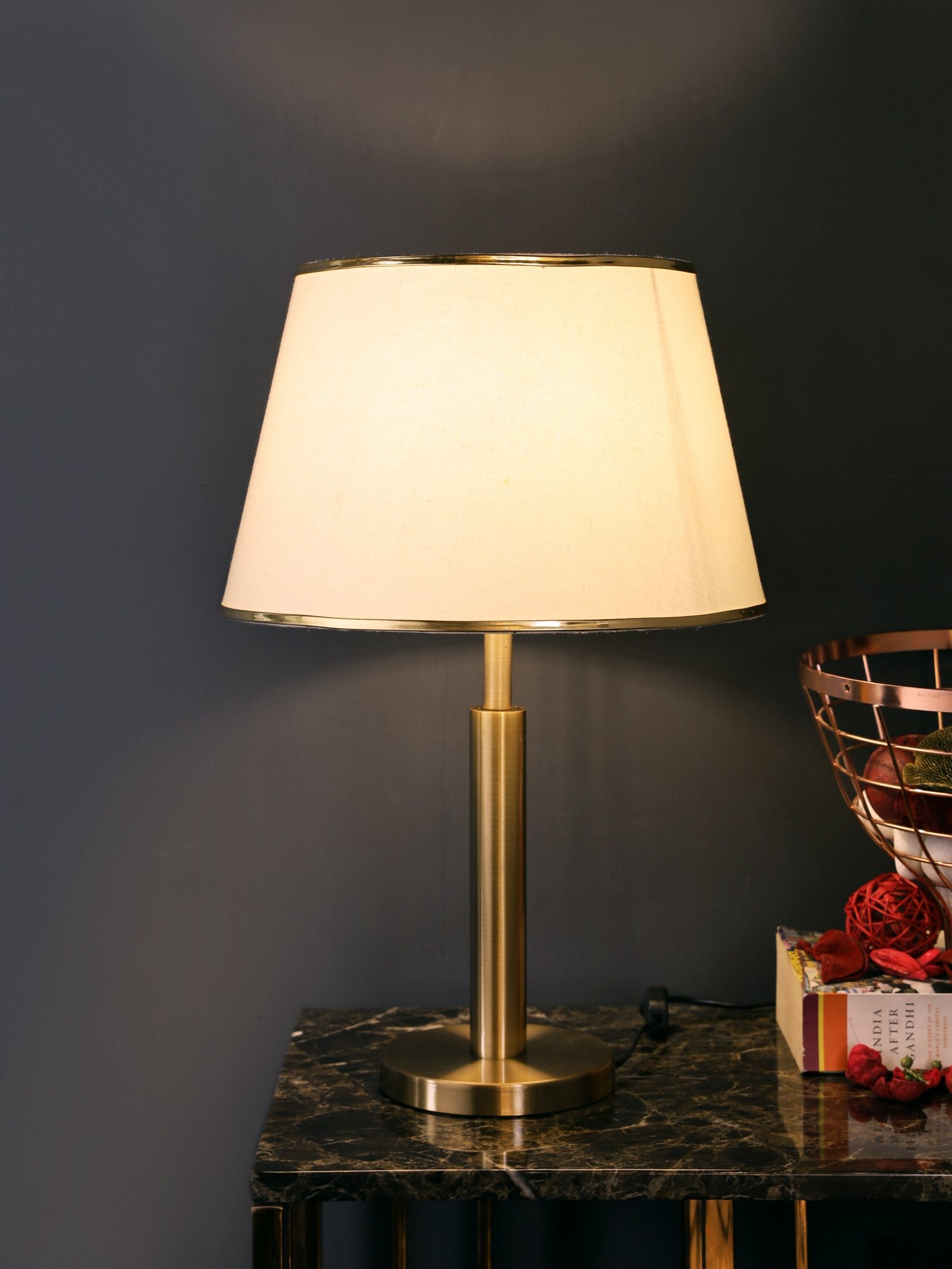 Claude Golden Table Lamp - Home Artisan
