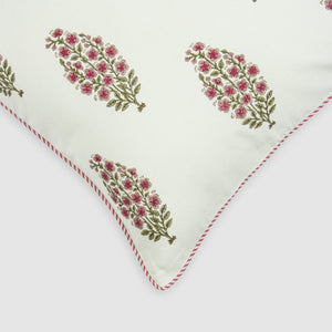 Conifer Block Printed Cushion Cover - Home Artisan