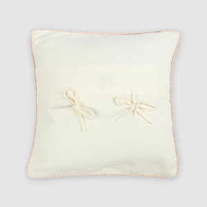 Elephant Block Printed Cushion Cover by Houmn