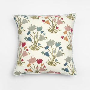 Eden Block Printed Cotton Cushion Cover - Home Artisan