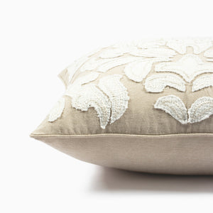 Congo Embroidered Cotton Cushion Cover - Home Artisan