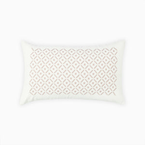 Montane Embroidered Cotton Cushion Cover by Houmn