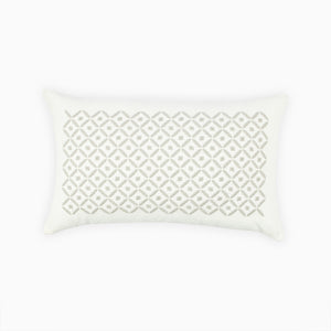 Montane Embroidered Cotton Cushion Cover by Houmn