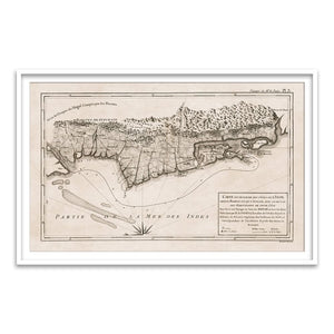 Map of the coast from Bombay to Surat [1782] - Home Artisan