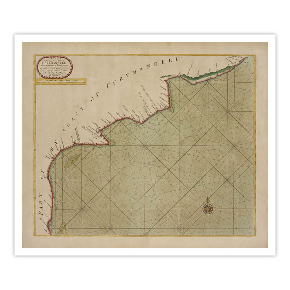 Part of the Coast of Coremandell-I - Home Artisan