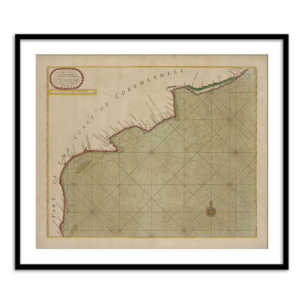 Part of the Coast of Coremandell-I - Home Artisan