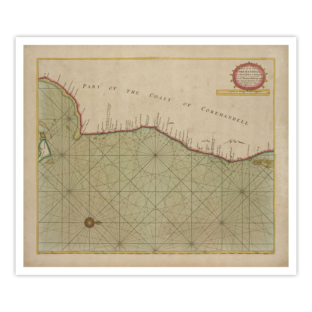 Part of the Coast of Coremandell-II - Home Artisan