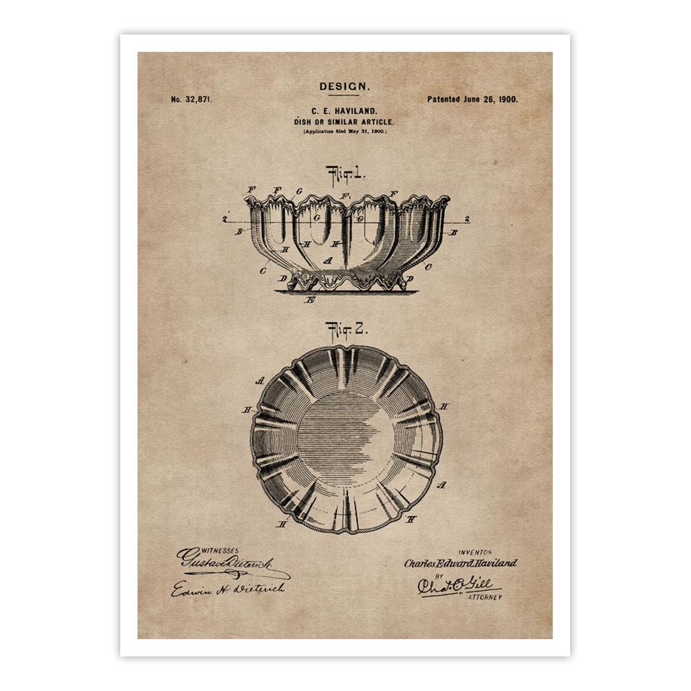 Patent Document of a Dish - Home Artisan