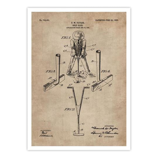 Patent Document of a Golf Club - Home Artisan