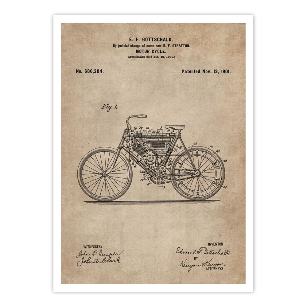 Patent Document of a Motor Cycle - Home Artisan