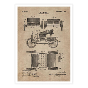 Patent Document of a Motor Road Vehicle - Home Artisan