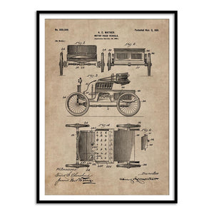 Patent Document of a Motor Road Vehicle - Home Artisan